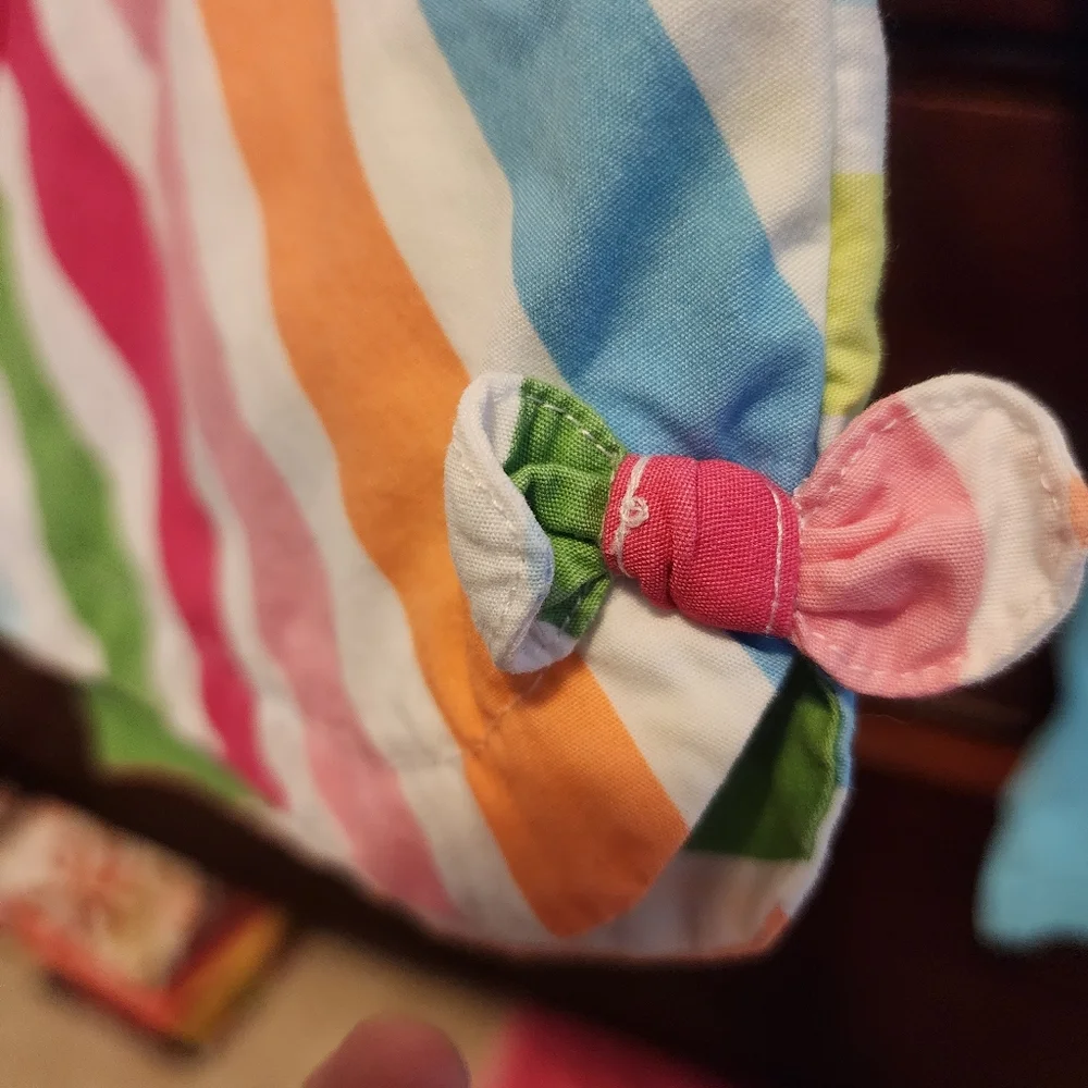 Sz 18-24 Months Ralph Lauren Blue Polo & Gymboree Striped Skort Outfit